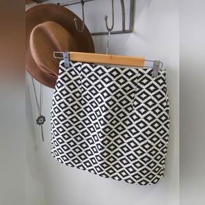 Printed Zara Mini Skirt